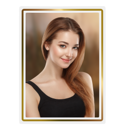 Rettangolare Filo Oro