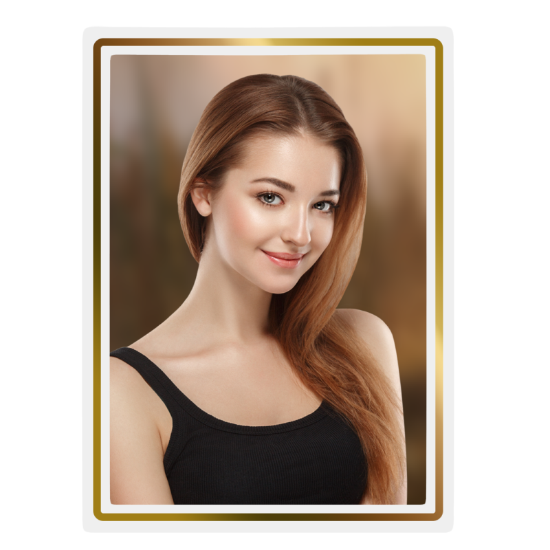 Rettangolare Filo Oro