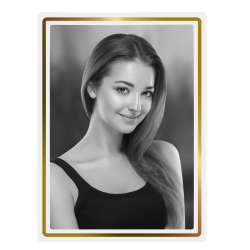 Rettangolare Filo Oro